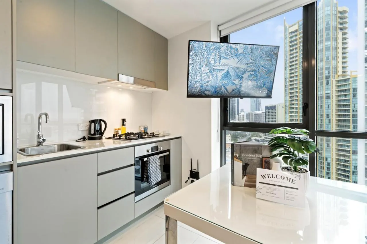 The Oceana - Beachfront 19F Ocean View Studio In Resort With Parking, Pool, Neflix 골드코스트 0*,  오스트레일리아
