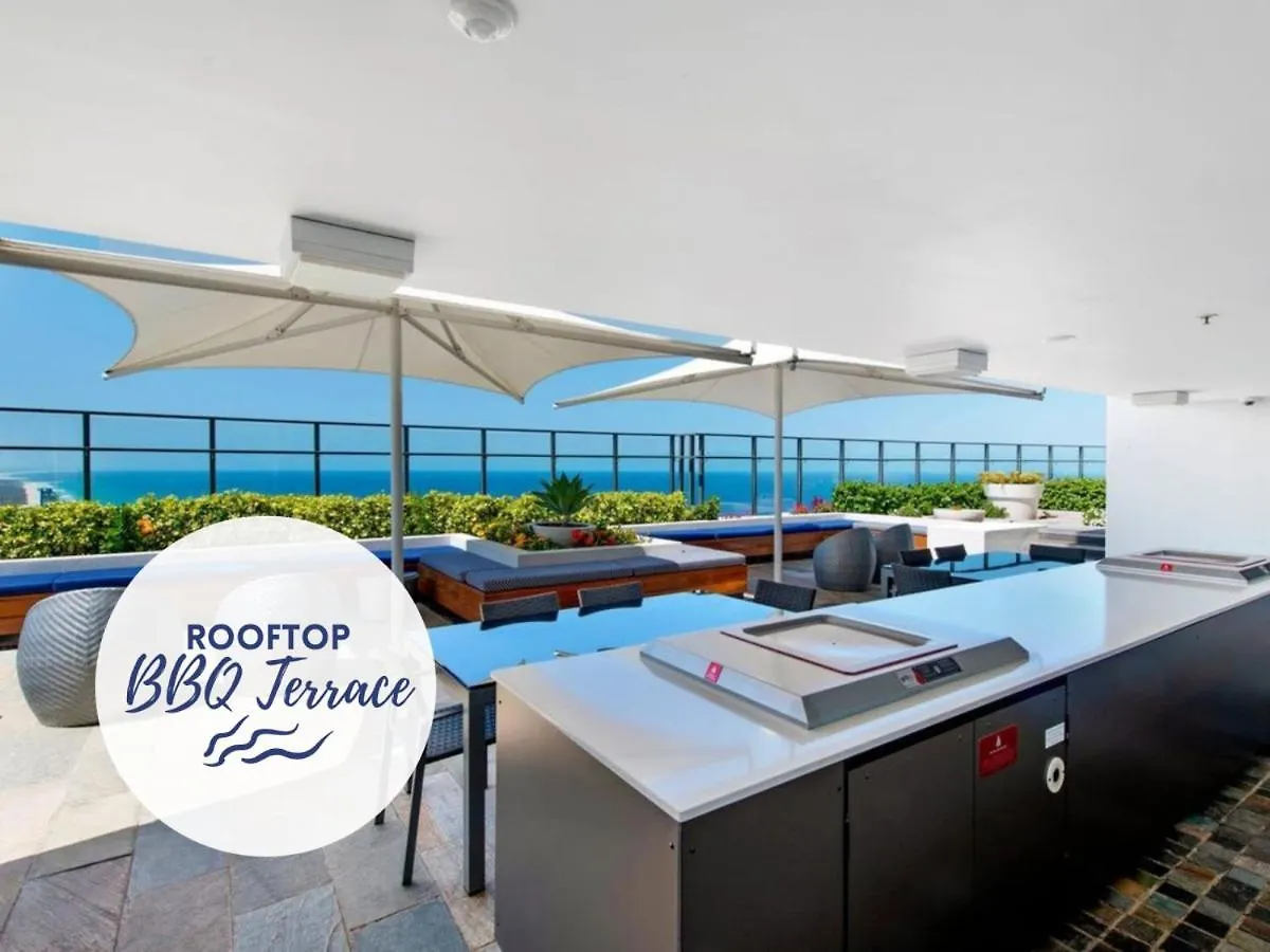아파트 The Oceana - Beachfront 19F Ocean View Studio In Resort With Parking, Pool, Neflix 골드코스트 오스트레일리아