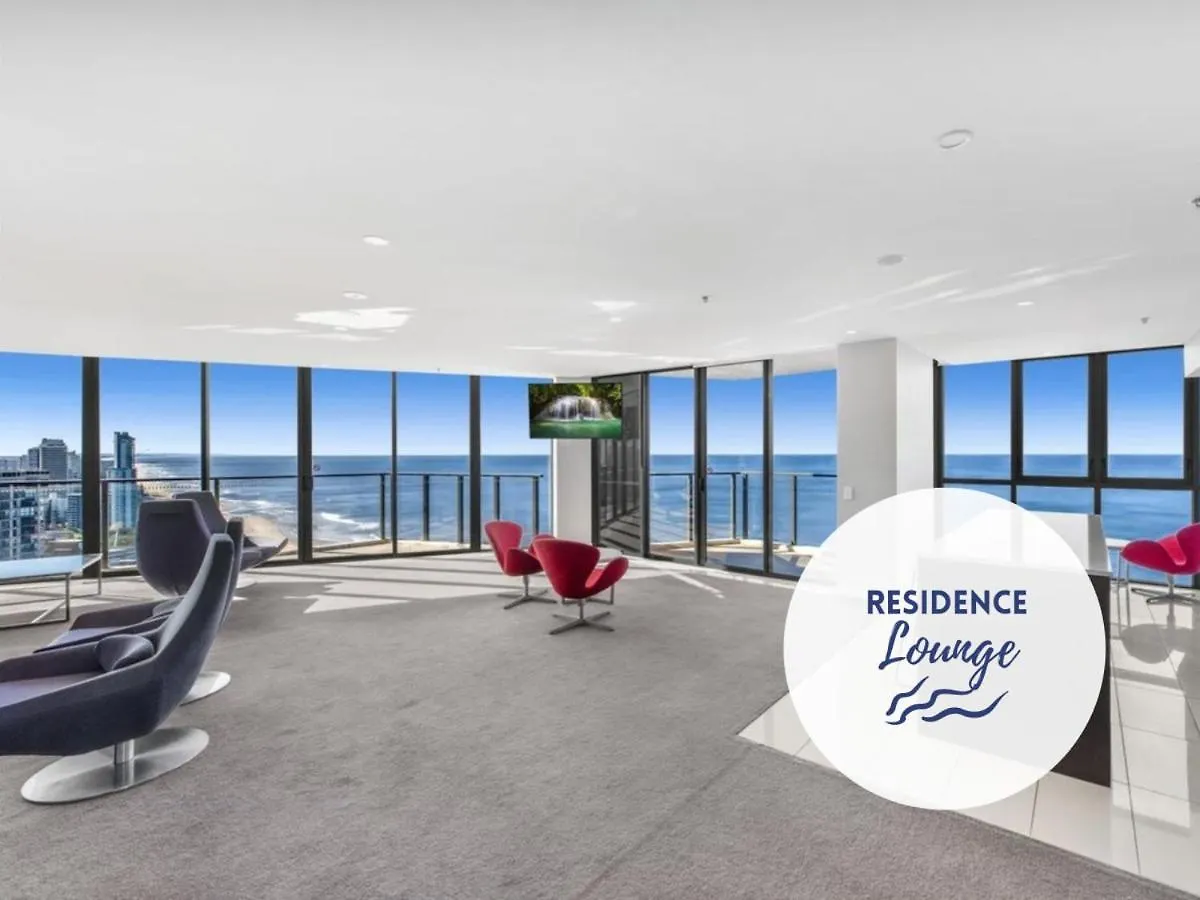 아파트 The Oceana - Beachfront 19F Ocean View Studio In Resort With Parking, Pool, Neflix 골드코스트
