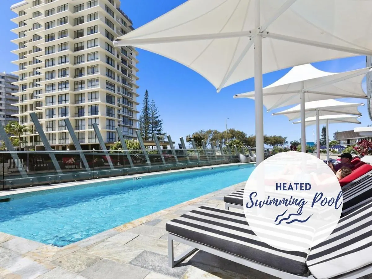 The Oceana - Beachfront 19F Ocean View Studio In Resort With Parking, Pool, Neflix 골드코스트